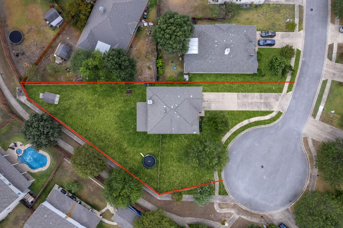 154 Larch Cove Kyle, TX 78640 - Photo 2 of 25 an aerial view of a house