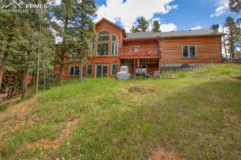 4053 Omer Lane Divide, CO 80814 - Photo 40 of 45 a view of a yard in front of house