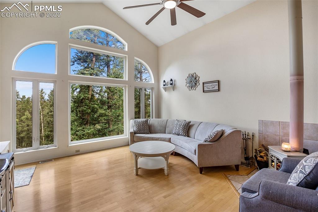4053 Omer Lane Divide, CO 80814 - Photo 7 of 45 a living room with furniture and a window