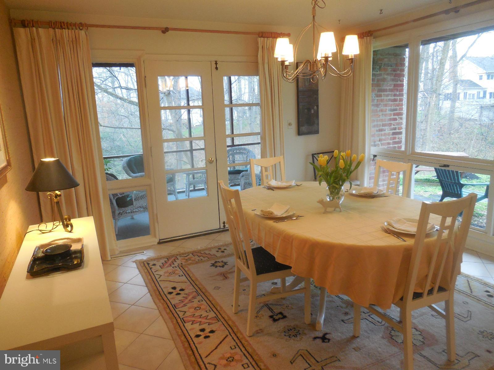 1908 Norvale Road Silver Spring, MD 20906 - Photo 17 of 30 a view of a dining room with furniture wooden floor and a chandelier