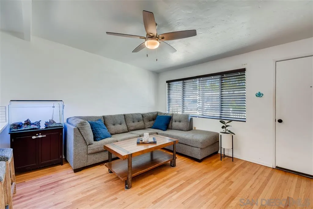 8236 Linden Road Lakeside, CA 92040 - Photo 2 of 12 a living room with furniture and wooden floor