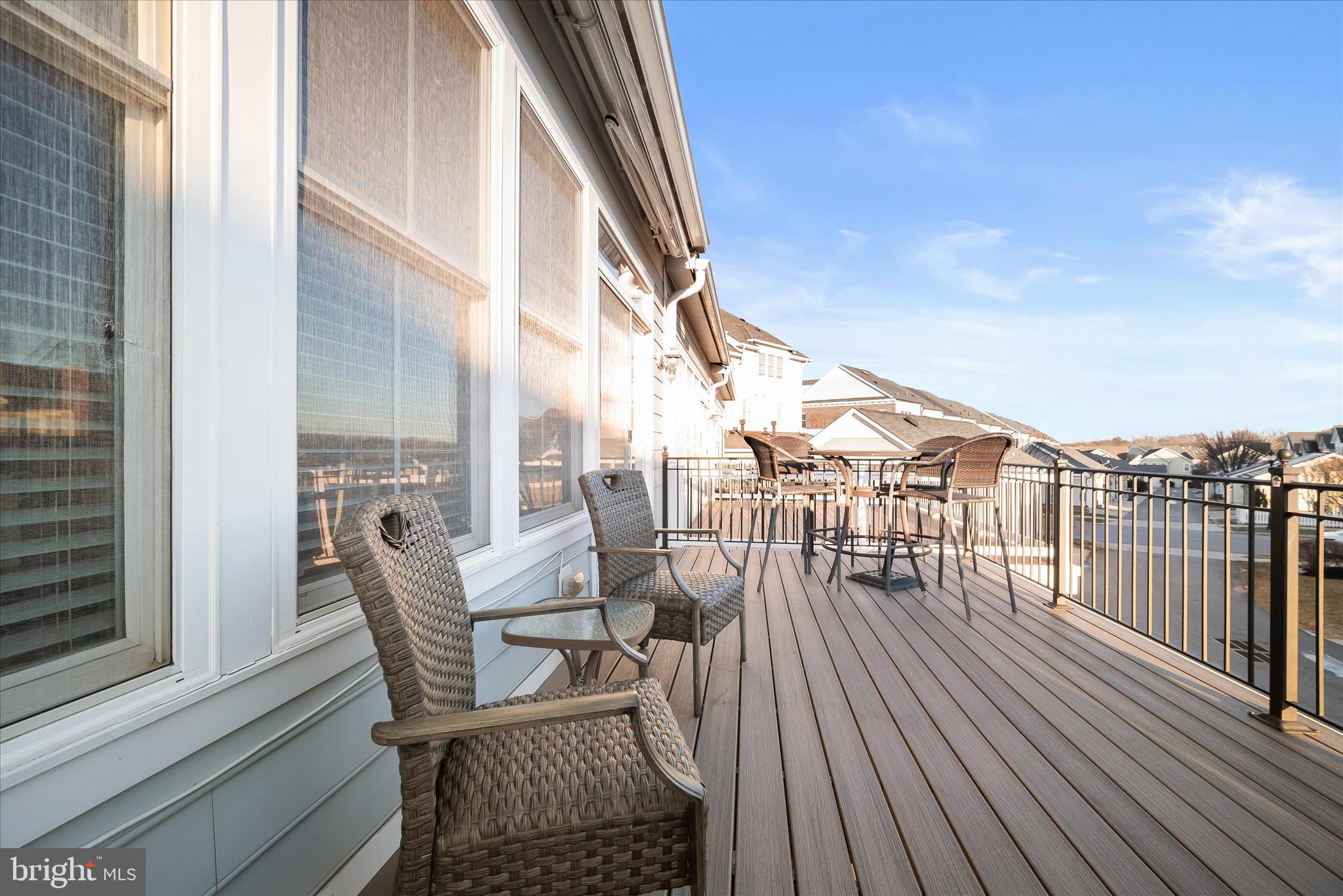 7905 Maple Lawn Boulevard Fulton, MD 20723 - Photo 17 of 49 a view of a balcony with furniture