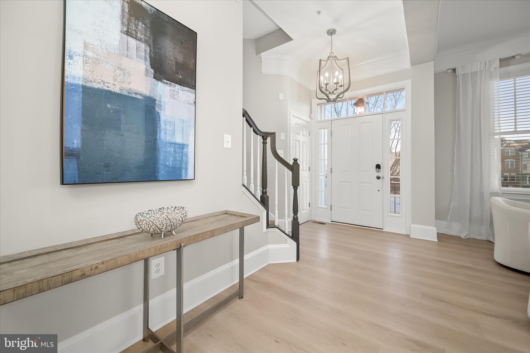 7905 Maple Lawn Boulevard Fulton, MD 20723 - Photo 3 of 49 a view of an entryway with wooden floor