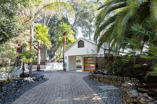 14480 Oak Place Saratoga, CA 95070 - Photo 47 of 50 a front view of a house with a garden