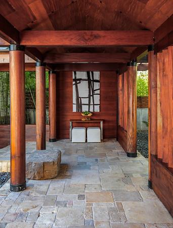 14480 Oak Place Saratoga, CA 95070 - Photo 5 of 50 a bench sitting in front of a building