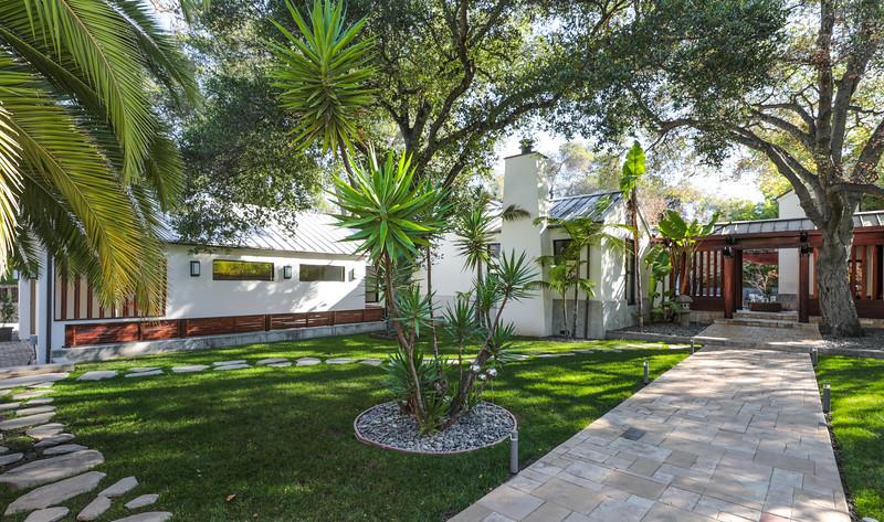 14480 Oak Place Saratoga, CA 95070 - Photo 8 of 50 a front view of a house with garden