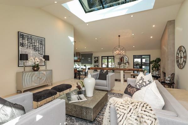 14480 Oak Place Saratoga, CA 95070 - Photo 9 of 50 a living room with furniture and a chandelier