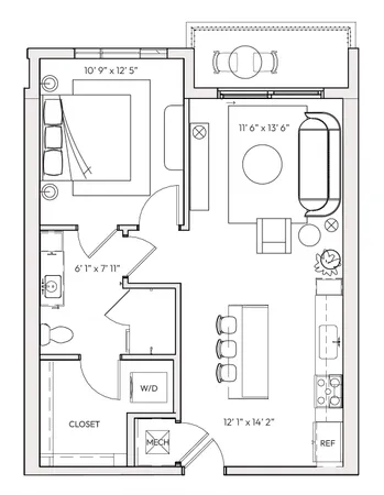$4,000 | 2323 South Lamar Boulevard, Unit 505, Austin, TX 78704