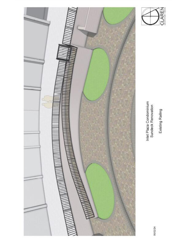 6885 North Ocean Boulevard, Unit 3040 Ocean Ridge, FL 33435 - Photo 68 of 69 Inlet Plaza Post Railing Rendering pg. 3