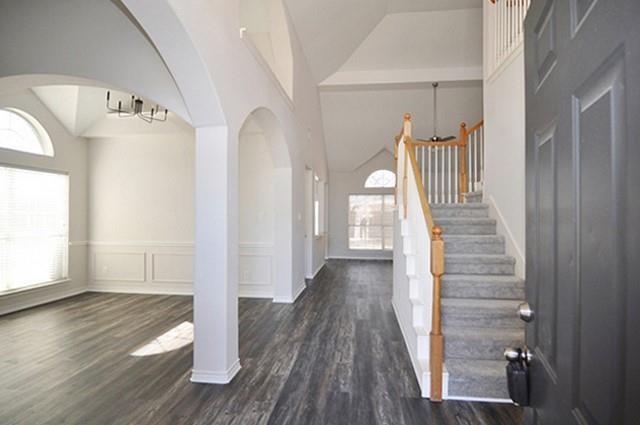521 Mustang Ridge Drive Murphy, TX 75094 - Photo 3 of 31 a view of entryway with wooden floor