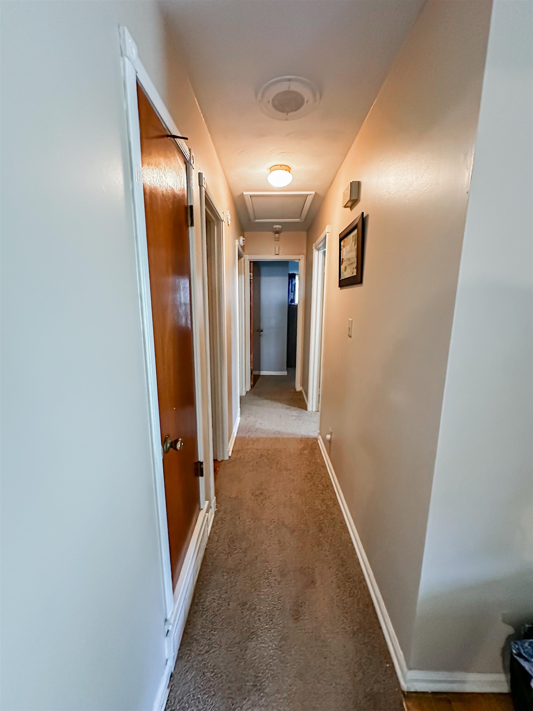 697 Shell Ln Avenue Memphis, TN 38109 - Photo 9 of 20 Hall with carpet flooring
