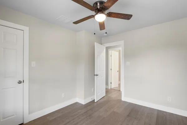 wooden floor in an empty room