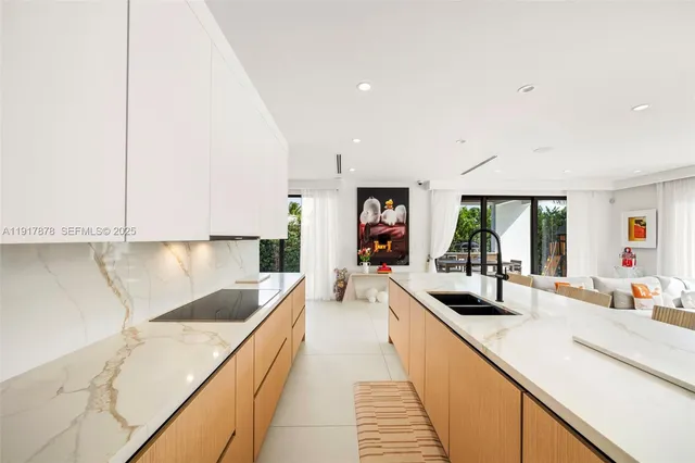 a bathroom with a tub and shower