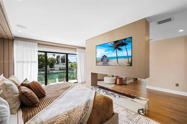 a bathroom with a double vanity sink mirror and