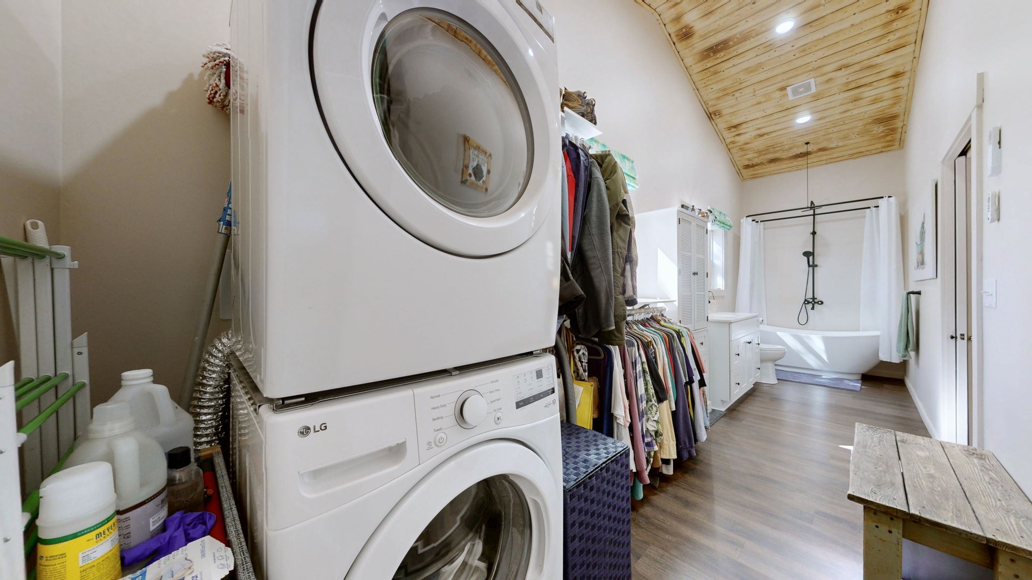 2586 Brown Shop Road Petersburg, TN 37144 - Photo 55 of 57 a view of a bedroom with washer and dryer