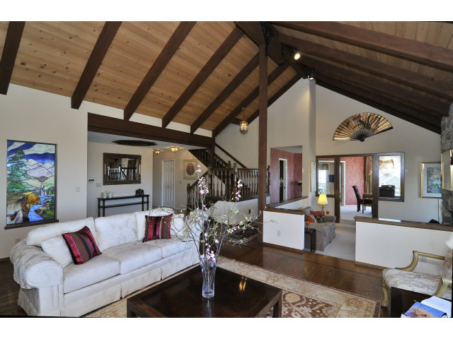 3023 3 Springs Road Mount Hamilton, CA 95140 - Photo 19 of 24 a living room with furniture and wooden floor
