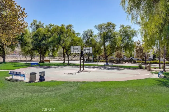 a park with lots of green space and trees