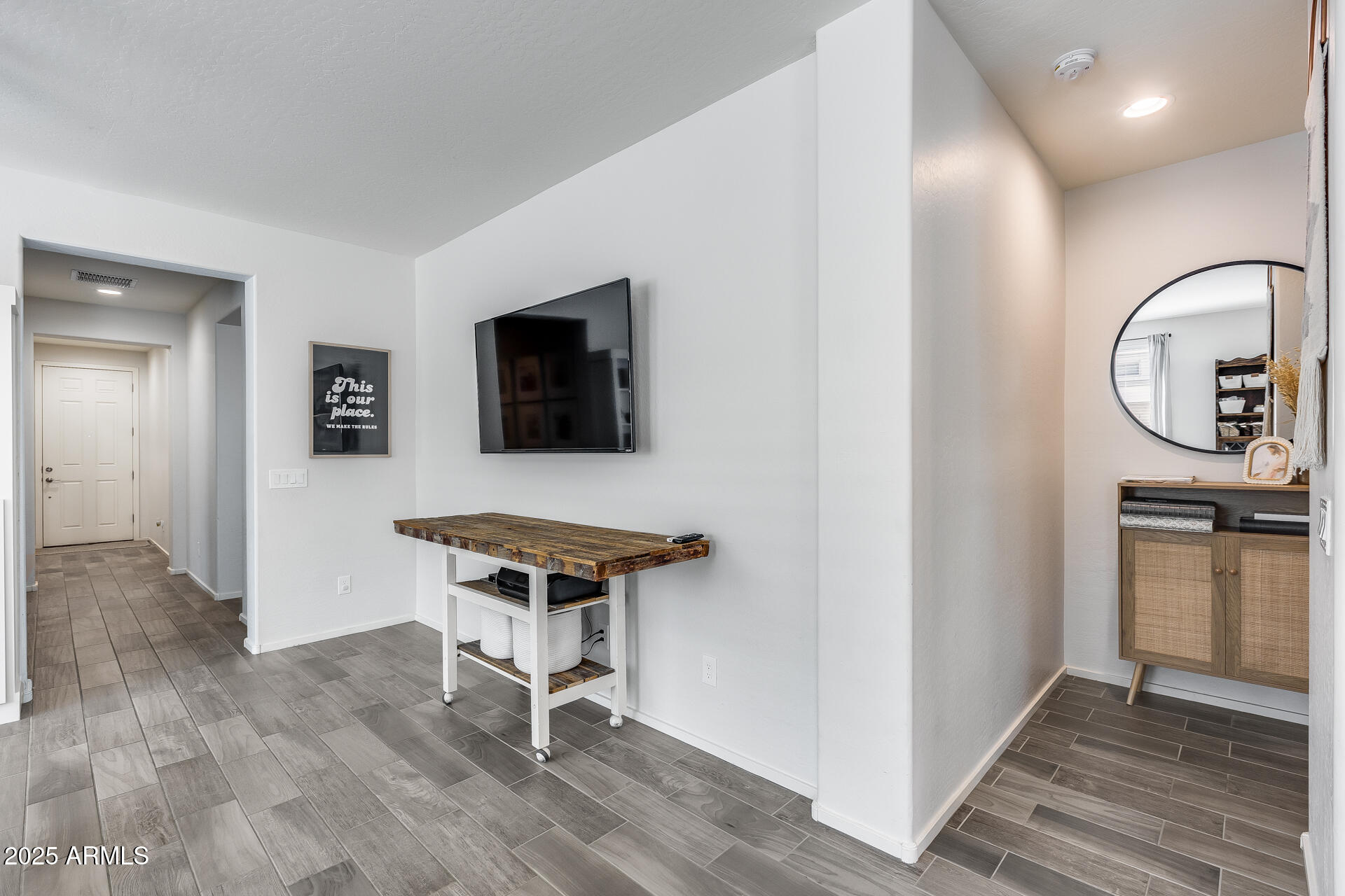 14344 West Hackamore Drive Surprise, AZ 85387 - Photo 30 of 41 a workspace with furniture and mirror