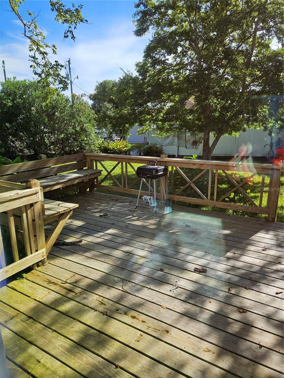 42 Menendez Road St. Augustine, FL 32080 - Photo 25 of 31 a view of a tennis ground with trees