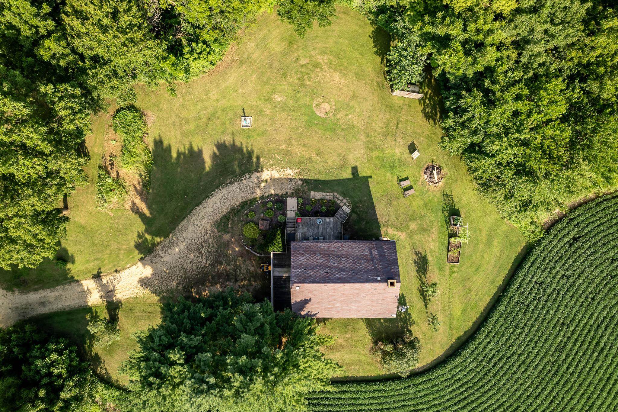 6913 West Wagner Road German Valley, IL 61039 - Photo 12 of 54 a view of a house with a yard