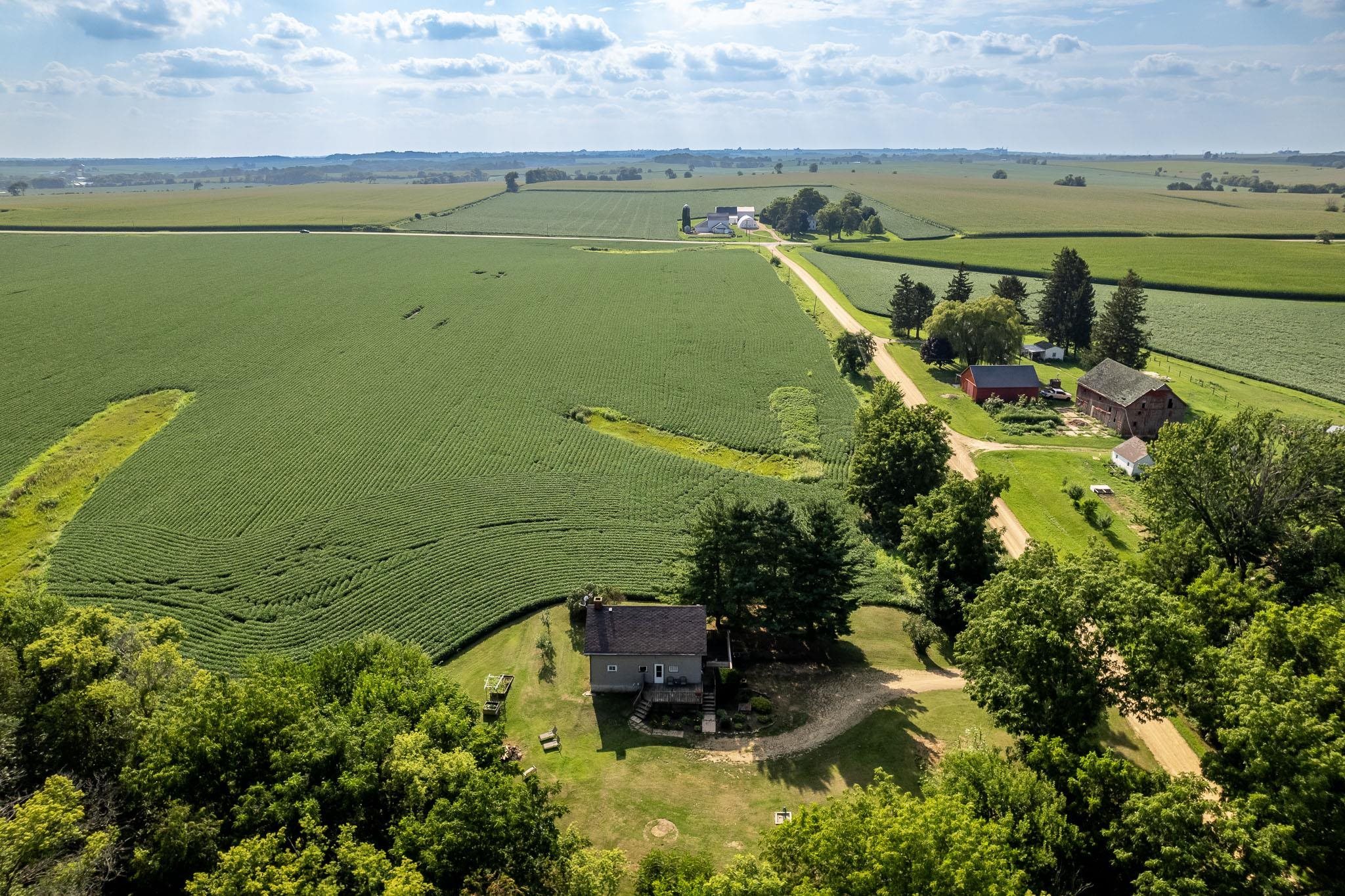 6913 West Wagner Road German Valley, IL 61039 - Photo 16 of 54 a view of an ocean from a balcony