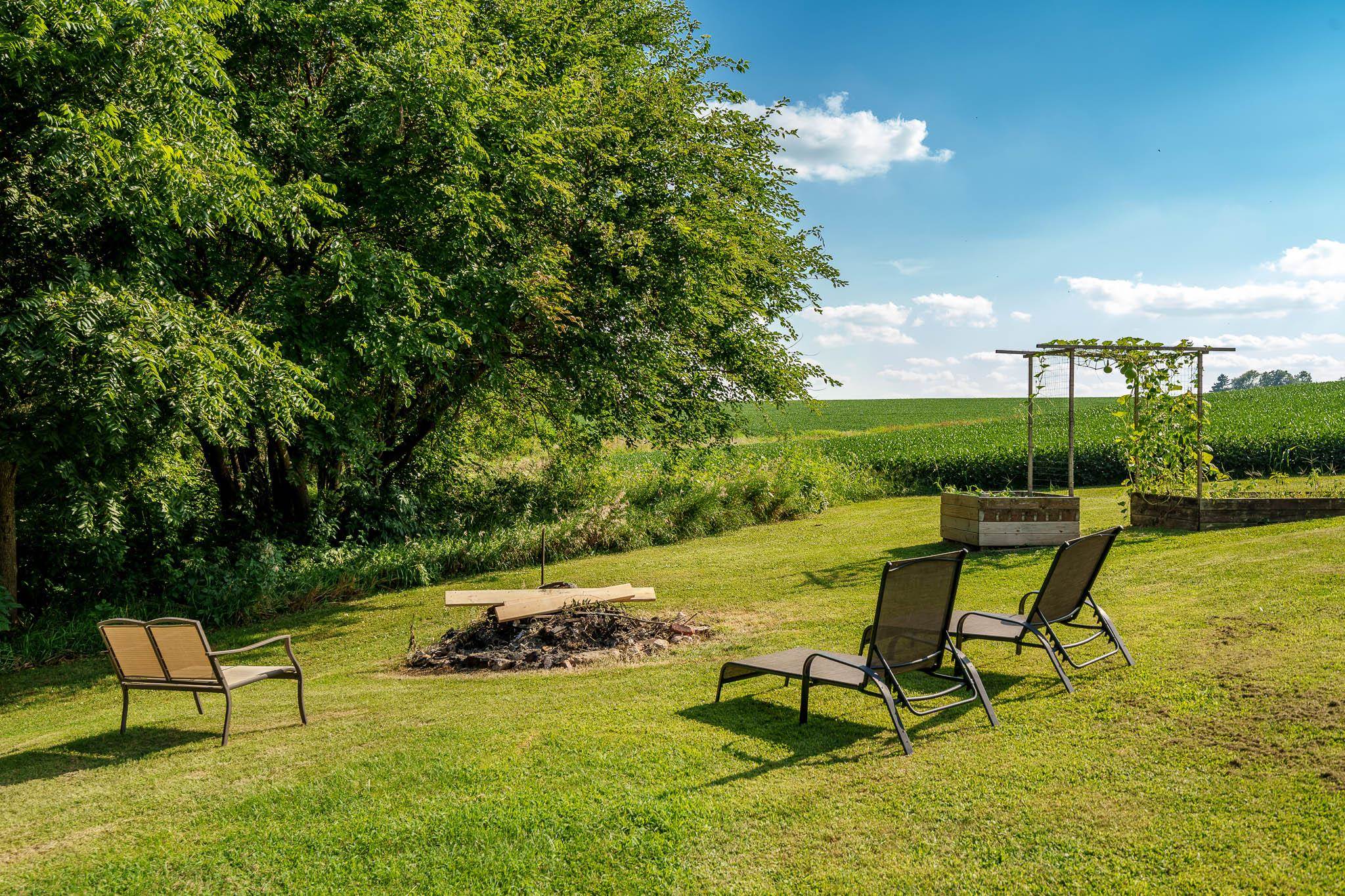 6913 West Wagner Road German Valley, IL 61039 - Photo 25 of 54 a view of a swimming pool and lounge chairs