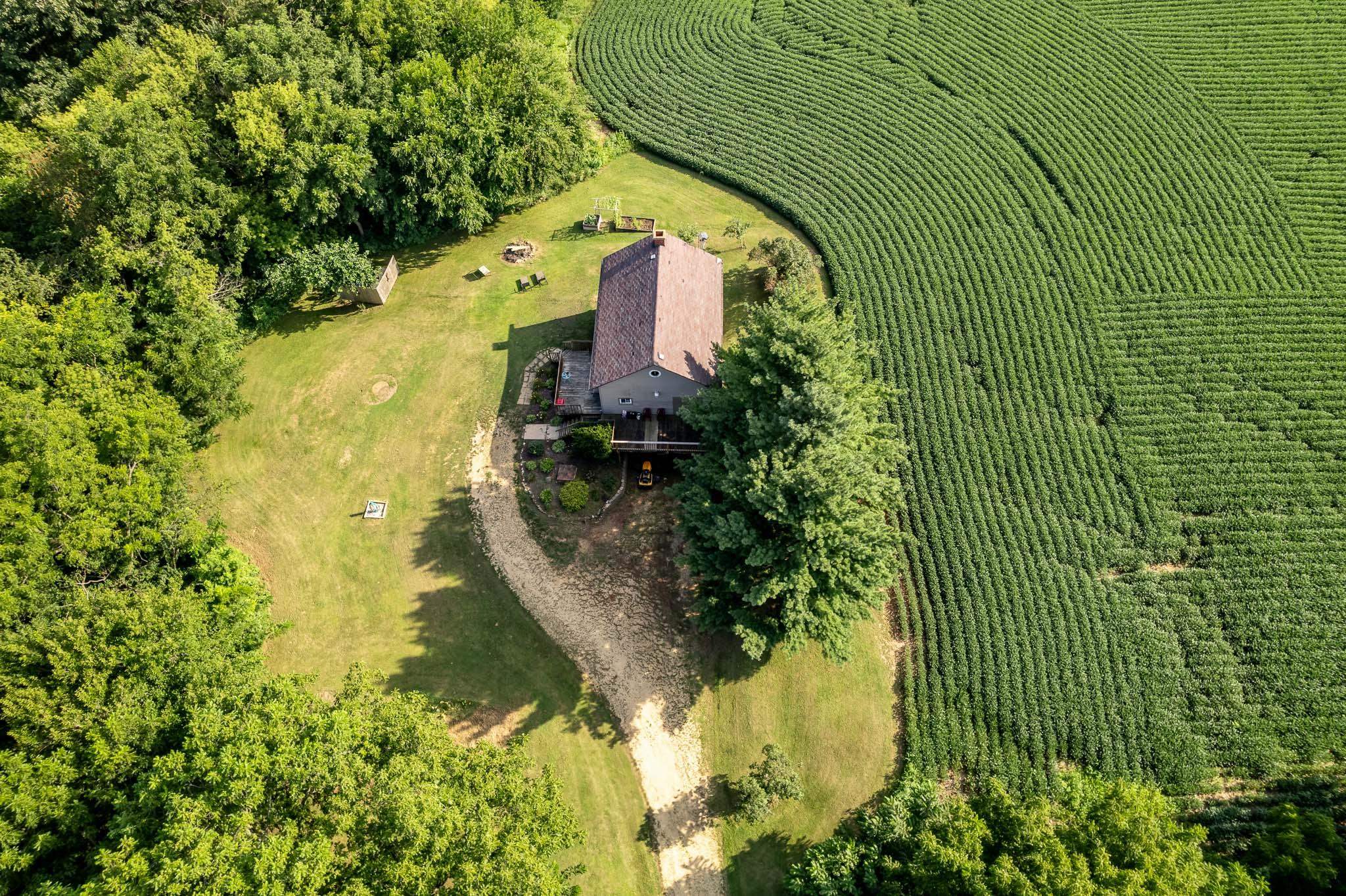 6913 West Wagner Road German Valley, IL 61039 - Photo 9 of 54 a view of a garden