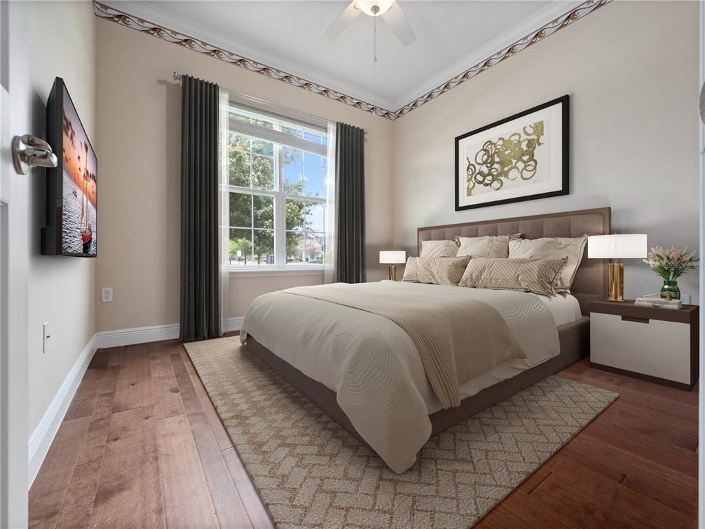 2922 Reef Knot Place Winter Park, FL 32792 - Photo 24 of 49 a bedroom with a large bed and a window