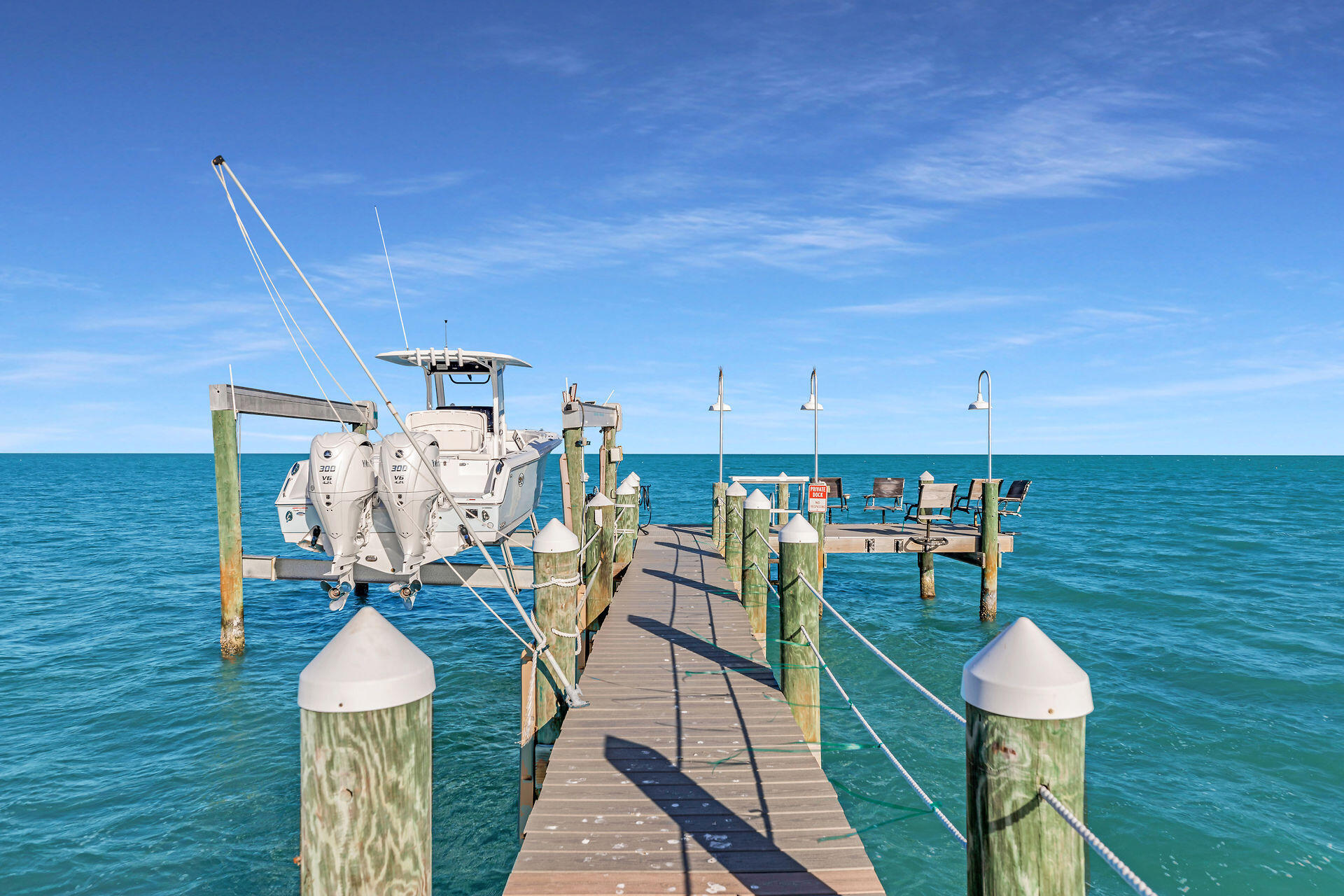 86 Pelican Road Marathon, FL 33050 - Photo 54 of 58 Boat Lift