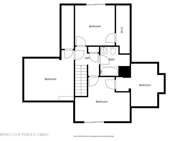 a picture of a floor plan