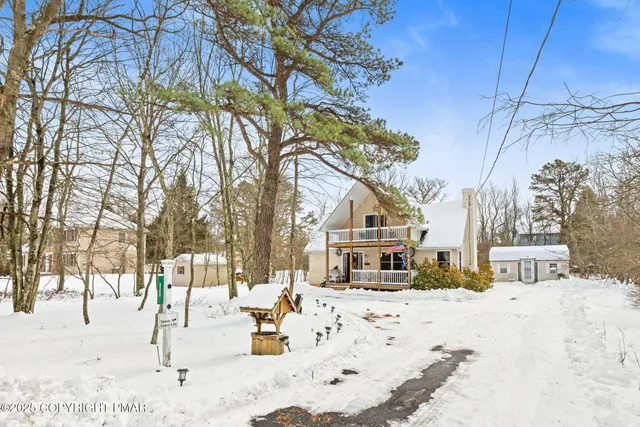 a view of outdoor space with seating