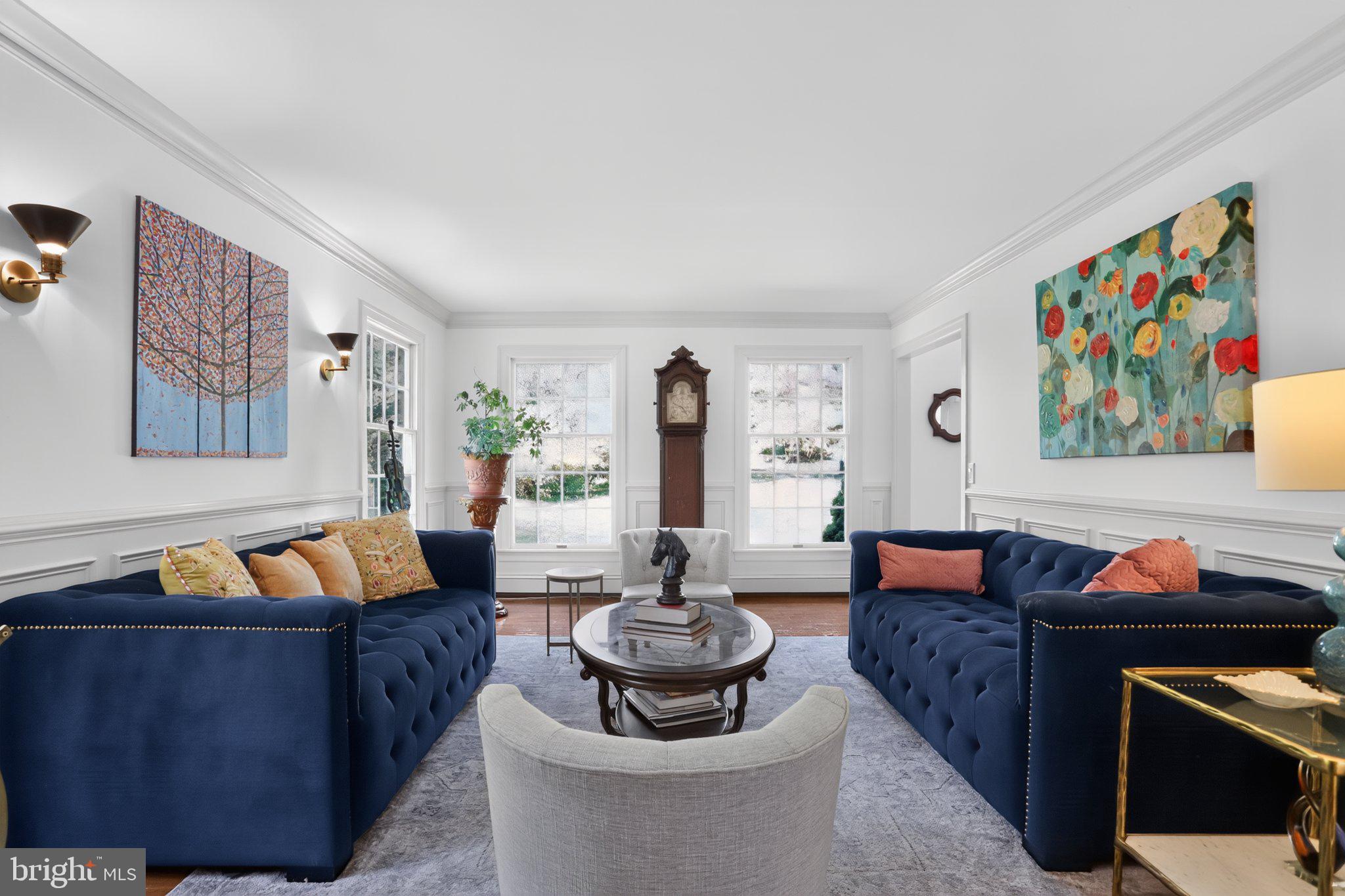 155 Seabrook Road Lambertville, NJ 08530 - Photo 22 of 44 Charming living space with vibrant art.