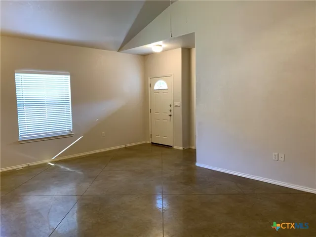 a view of empty room