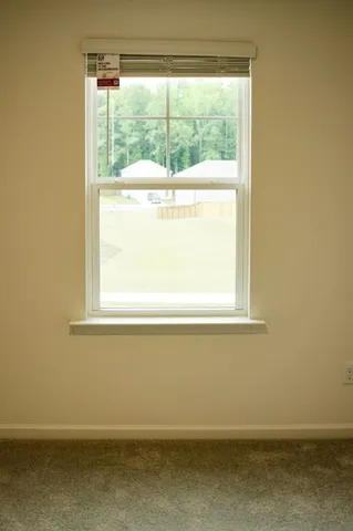 a view of a window in a room