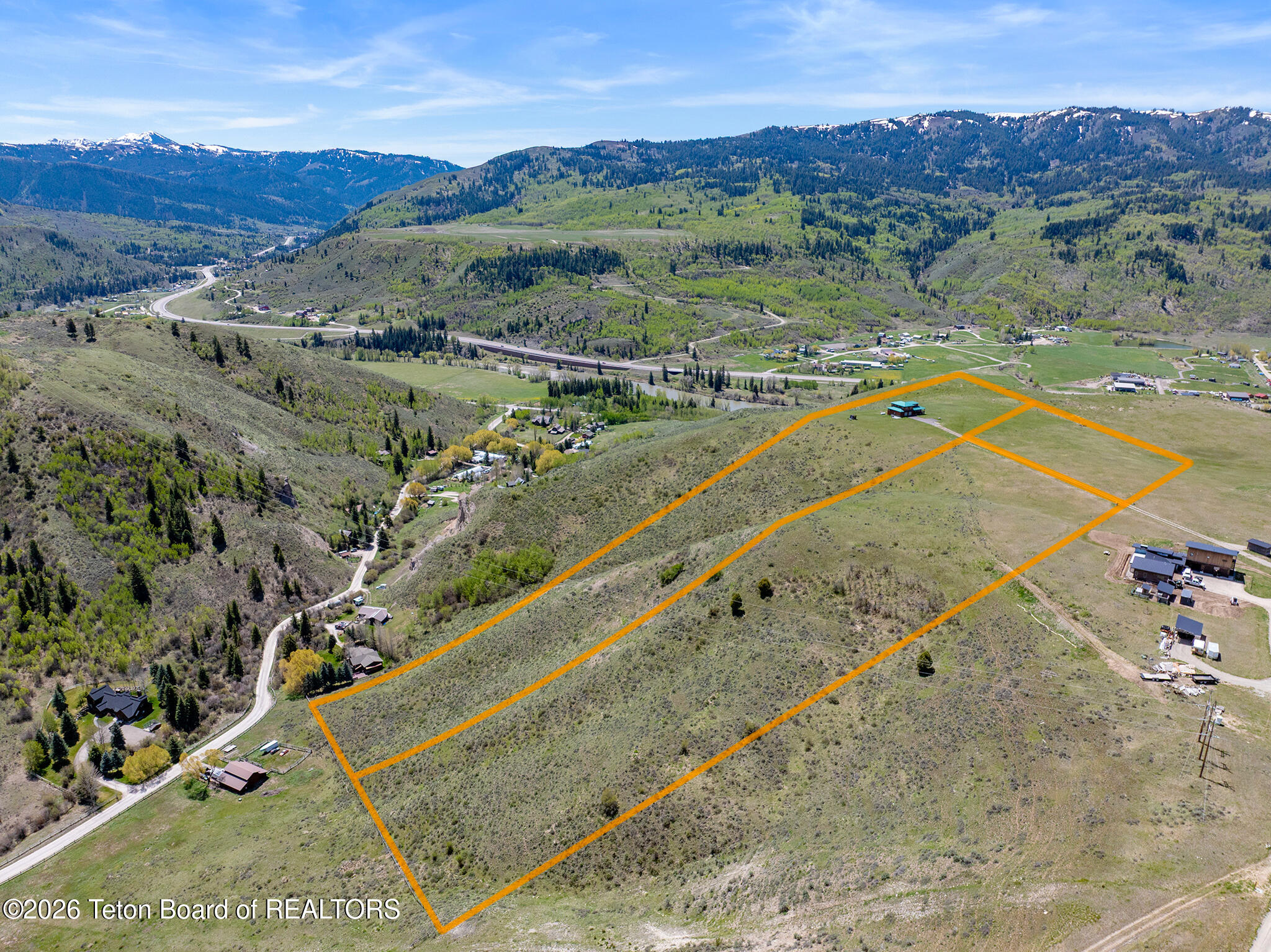 7585 South Squaw Creek Road Jackson, WY 83001 - Photo 25 of 26 Lot Lines North