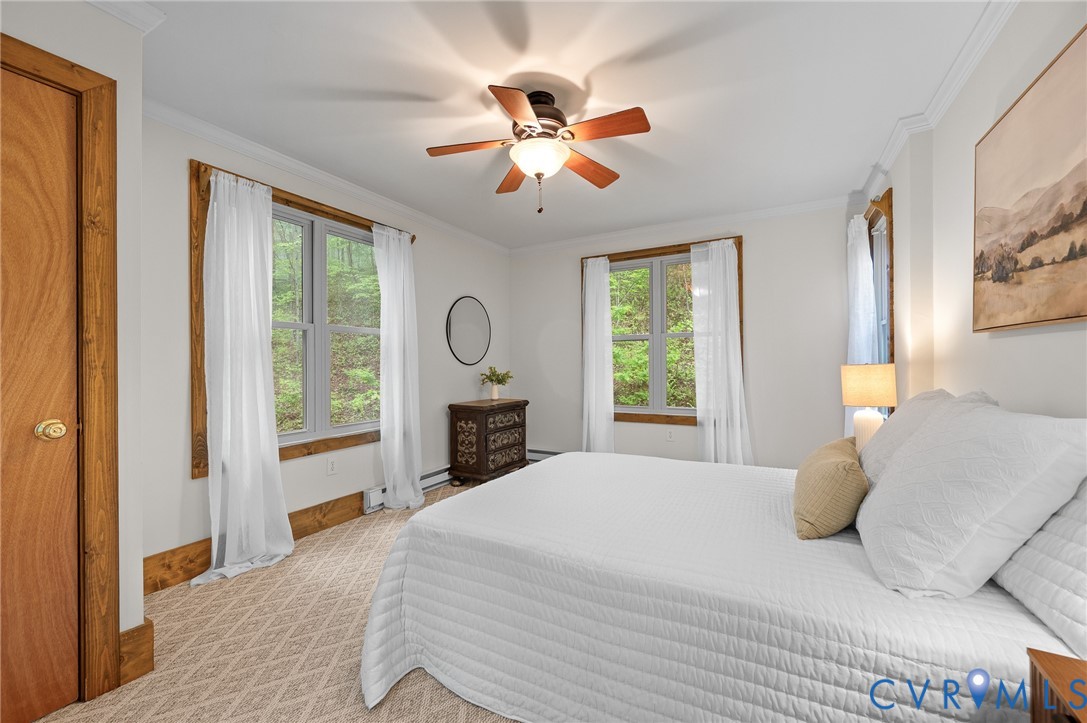 270 Little Cabin Road Amherst, VA 24521 - Photo 16 of 52 a bedroom with a large bed and a window