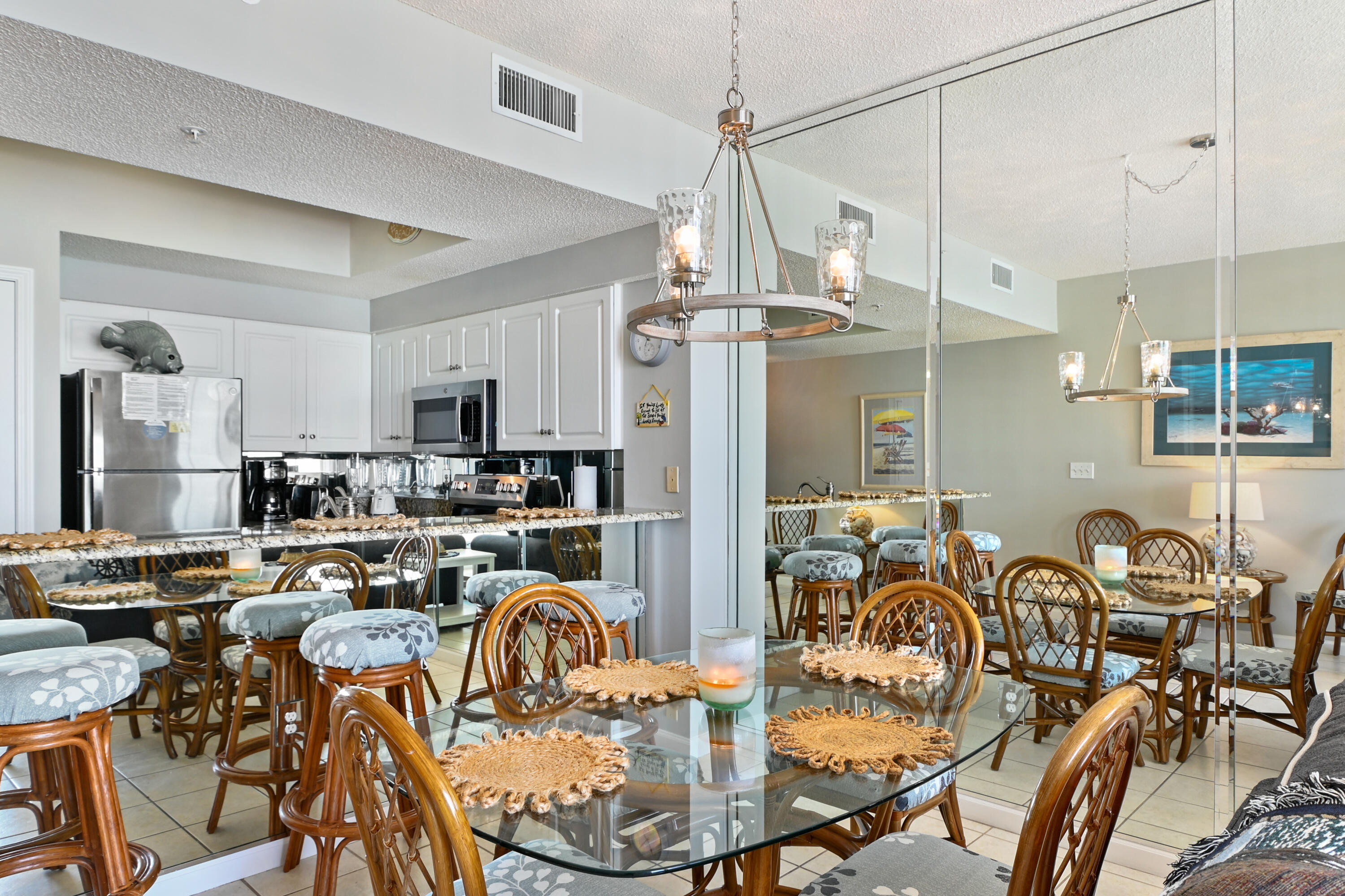 1160 Scenic Gulf Drive, Unit 612A Miramar Beach, FL 32550 - Photo 7 of 31 a view of a dining room and livingroom view