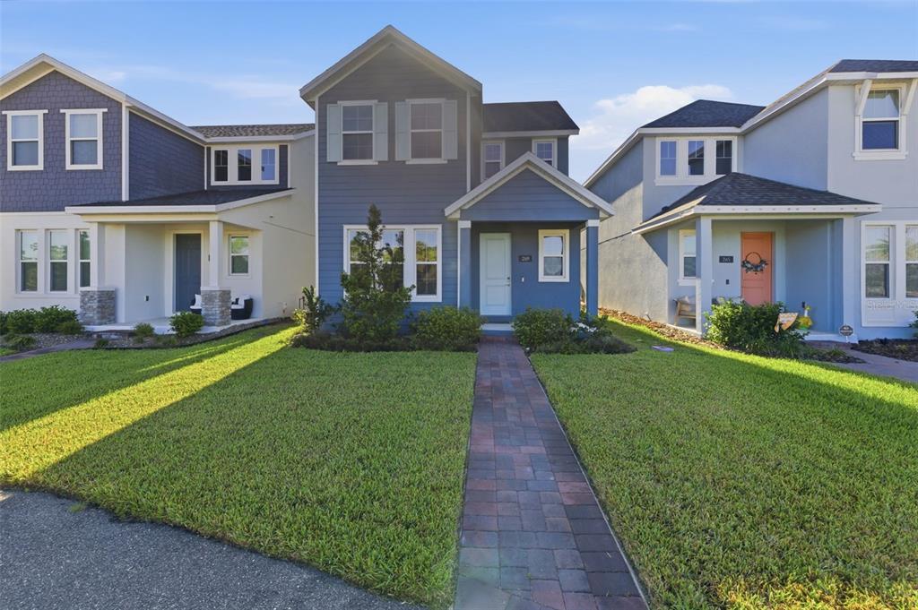 269 Platform Lane DeBary, FL 32713 - Photo 32 of 41 a front view of a house with a yard