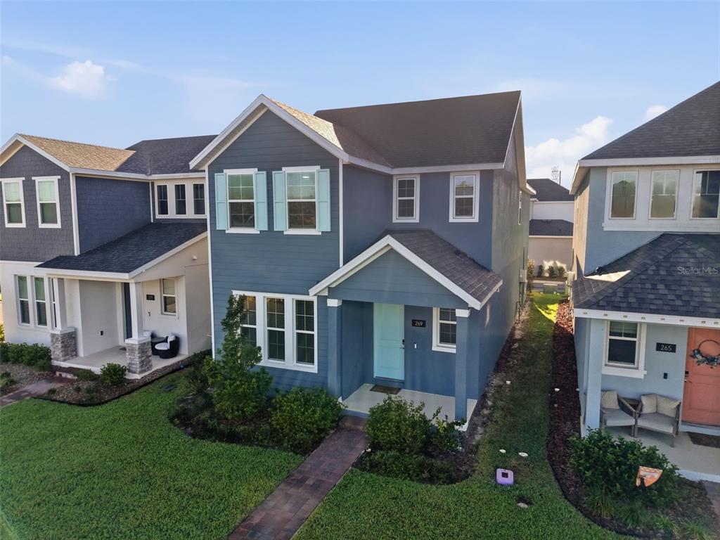 269 Platform Lane DeBary, FL 32713 - Photo 35 of 41 a front view of a house with garden