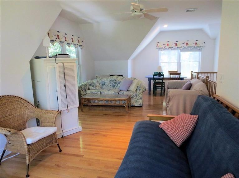 41 Chapoquoit Road Falmouth, MA 02540 - Photo 13 of 19 a living room with furniture and wooden floor