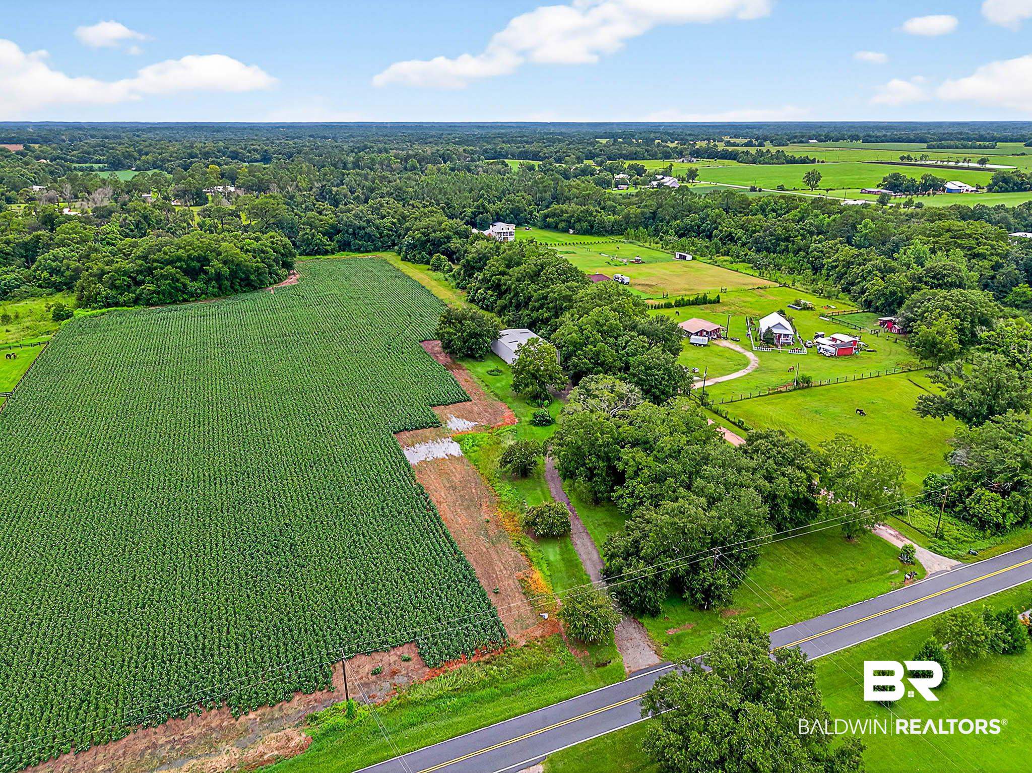 17270 Davis Road Summerdale, AL 36580 - Photo 80 of 97 View of rural area featuring extensive farmland