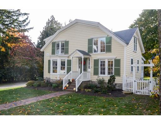 33 Cottage Street Wellesley, MA 02482 - Photo 22 of 23 a front view of a house with a yard