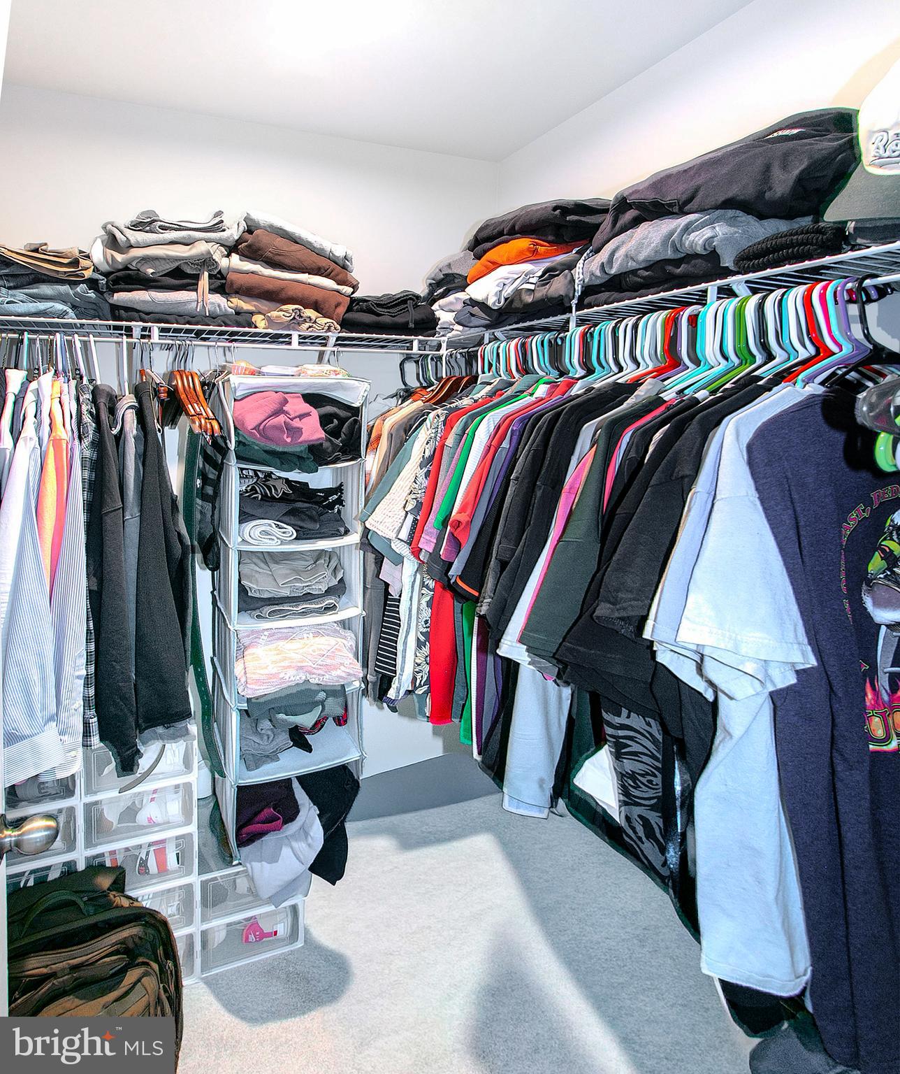 2616 High Point Drive Culpeper, VA 22701 - Photo 28 of 40 a view of walk in closet with clothes and shoes