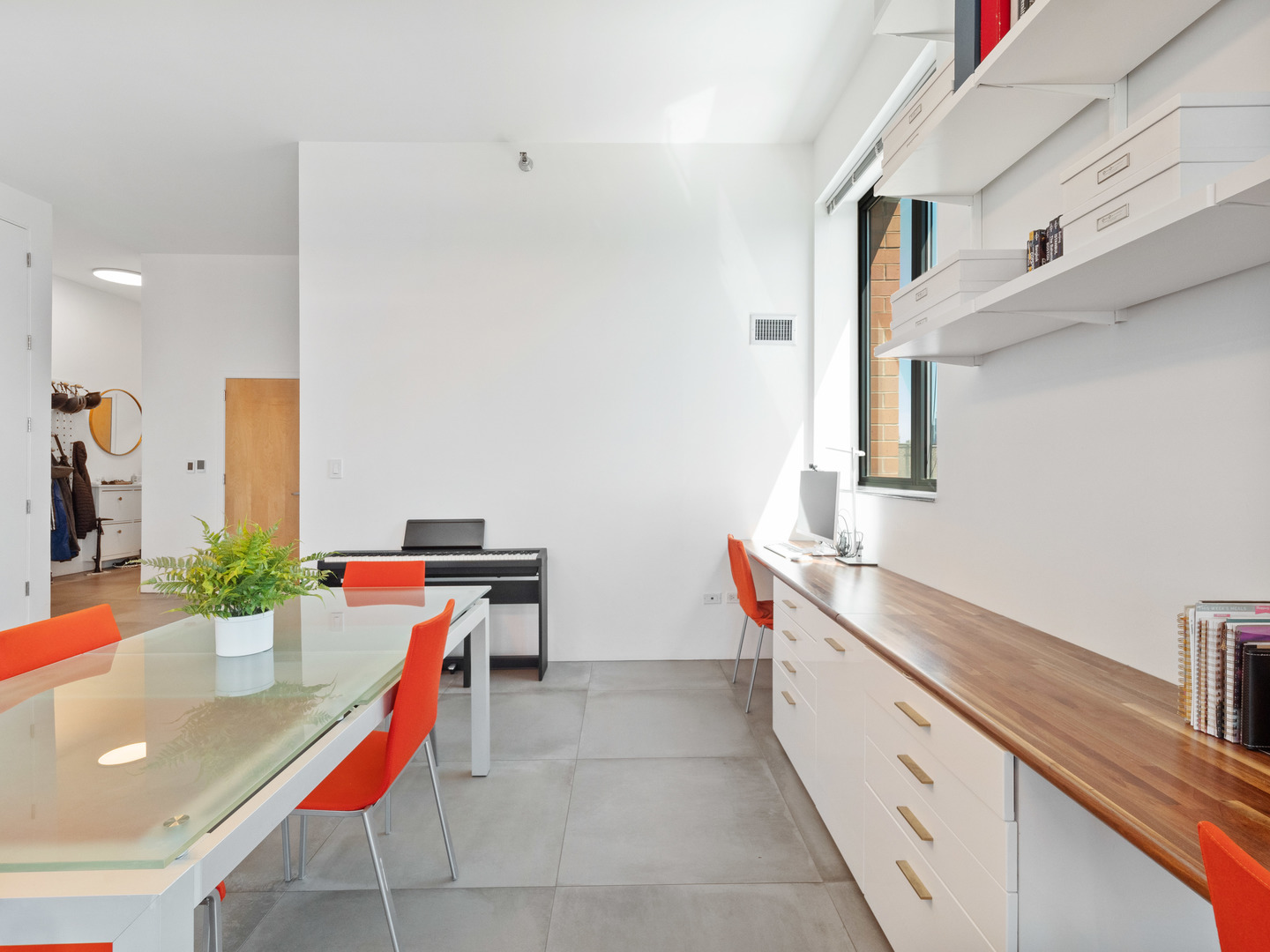 321 South Sangamon Street, Unit 905 Chicago, IL 60607 - Photo 12 of 36 a kitchen with stainless steel appliances granite countertop a sink and cabinets