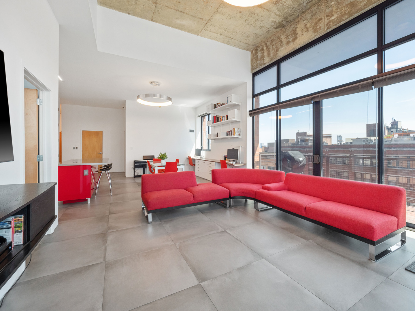 321 South Sangamon Street, Unit 905 Chicago, IL 60607 - Photo 15 of 36 a bedroom with furniture and a large window