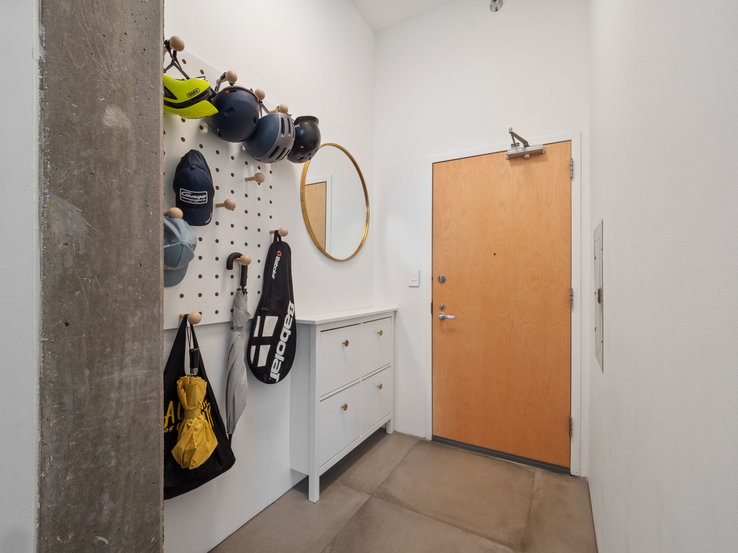 321 South Sangamon Street, Unit 905 Chicago, IL 60607 - Photo 29 of 36 a bathroom with a shower and mirror