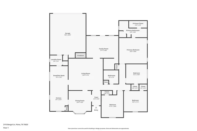 $439,900 | 2115 Bengal Lane, Plano, TX 75023