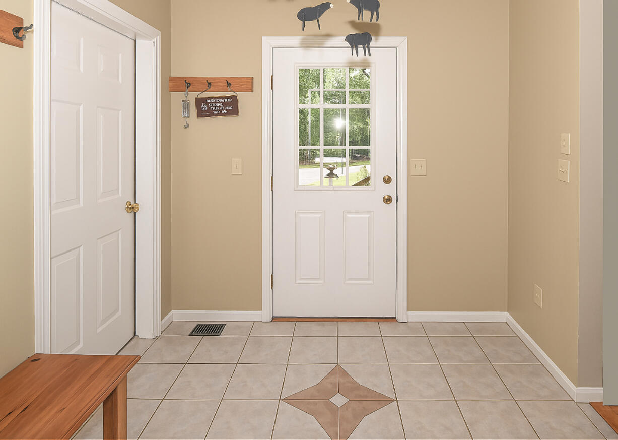 111 Edes Falls Road Harrison, ME 04040 - Photo 8 of 51 Entryway. Door to left leads to garage