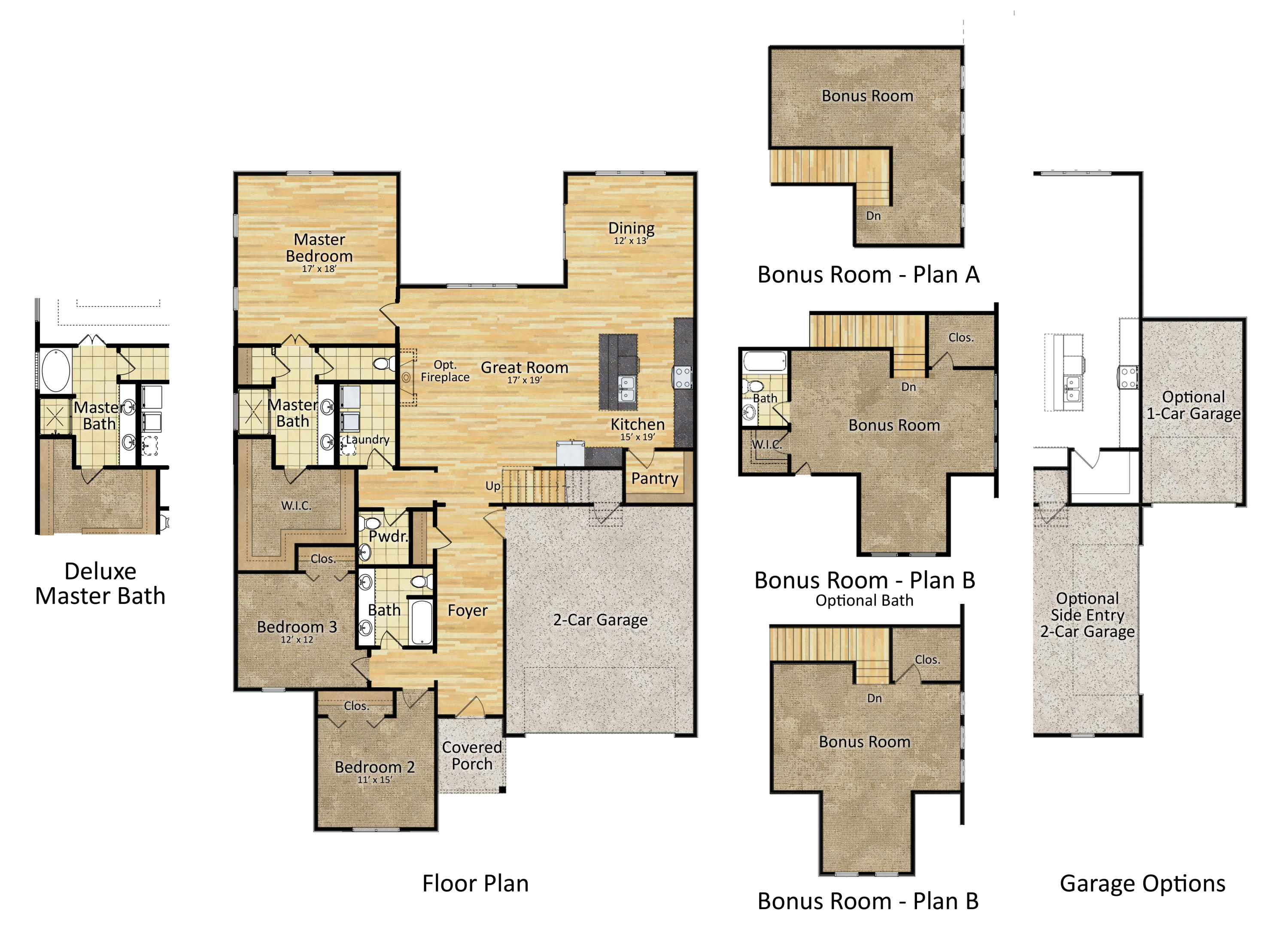 1202 Huron Court Ridgeville, SC 29472 - Photo 3 of 3 Putnam Floor Plan