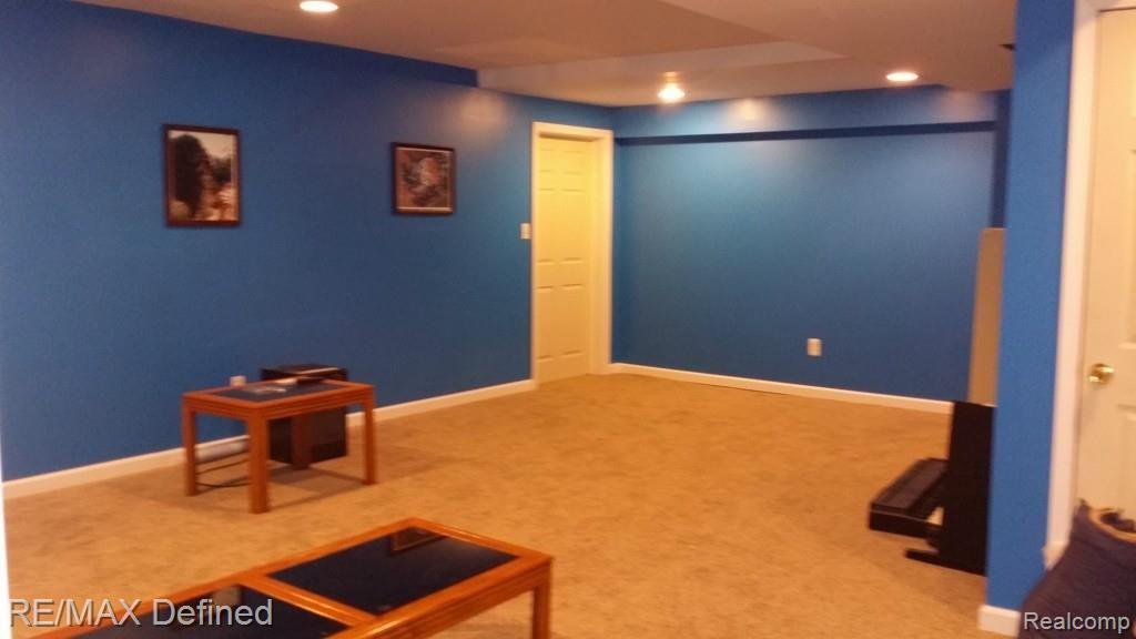 11799 Lambs Road Memphis, MI 48041 - Photo 49 of 88 Finished recreation room in lower level ready for you!